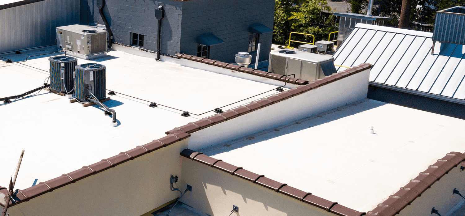 Commercial Flat Roof Installation